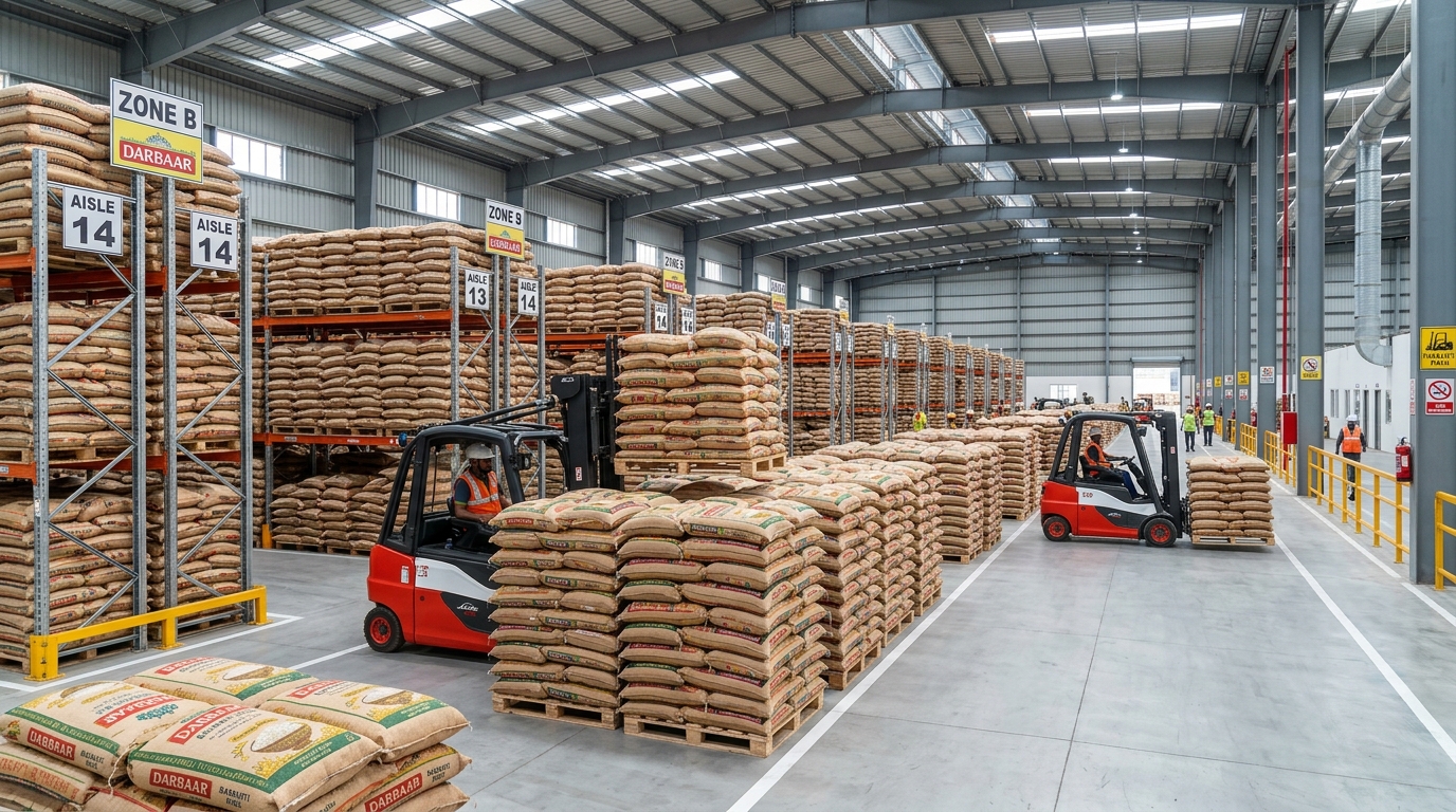 Navigating Rice Export Logistics: From Bahraich Silos to Global Container Ports